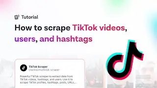 How to extract data from TikTok with TikTok Scraper