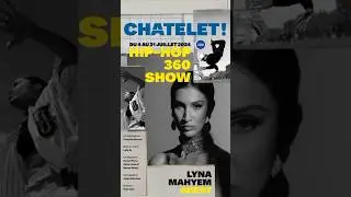 Petit retour sur mon passage au « HipHop 360 Show» au théâtre du Châtelet ♥️🥳 #hiphop #lynamahyem