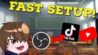 Best way to make Tiktok's and YT Shorts as a VTuber! - Setting Up OBS for Tiktok