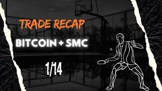 Trade Recap | SMC + Bitcoin | RR 1/14 | Liquidity Concepts