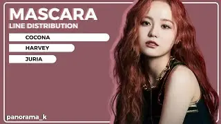 MASCARA by XG | LINE DISTRIBUTION [REQUESTED]