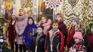 Дитяча коляда в Успенській церкві, 2019