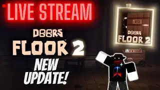 #ROBLOX 🔴LIVE STREAM🔴DOORS FLOOR 2 IS OUT!