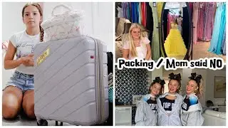 Packing for our Next Trip / Mom said NO 🫢😳 | VLOG 