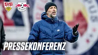 Pressekonferenz vor VfB Stuttgart - RB Leipzig | Bundesliga