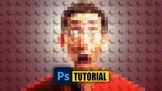 How to Lego Masterpieces in Photoshop #creative #photoshop #design #tutorial