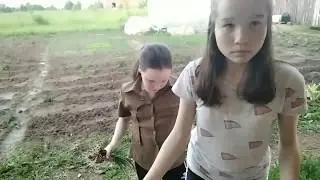 About cleaning the dacha, barbecue and haymaking in the village.