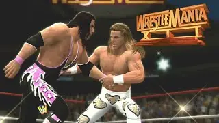 30 Years Of WRESTLEMANIA 12 | Shawn Michaels vs Bret Hitman Hart. WWE2K14