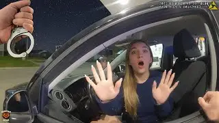 College Gen-Z Insists She Is Good to Drive | DUI Arrest Bodycam