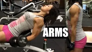 Arm Workout - Bodybuilding Competition 5 weeks out