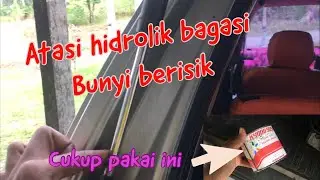 Cara mudah hilangkan bunyi di pintu belakang/bagasi mobil
