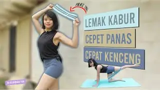 RESISTANCE BAND WORKOUT - ALAT PENGHILANG GELAMBIR INI BIKIN KENCENG MAKSIMAL lhooo