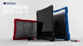 MAXCases Extreme Shield-X for iPad 7/8/9