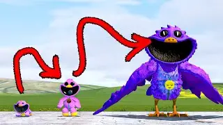 NEW EVOLUTION OF FORGOTTEN SMILING CRITTERS PEACEFUL PIGEON POPPY PLAYTIME CHAPTER 3 In Garry's Mod!