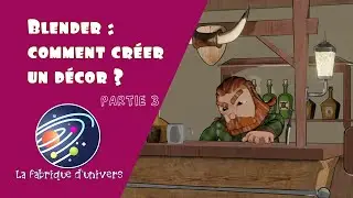 tuto Blender 3D FR n°4 : Modeling Taverne Part 3/5 #blendertutorial