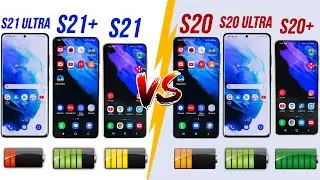 Galaxy S21 Ultra vs Galaxy S20 Ultra / S21 / S21 Plus / S20 Plus / S20 /