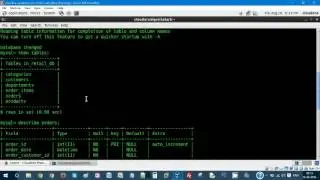 SQOOP EVAL Command to query the RDBMS Table and verify the row count