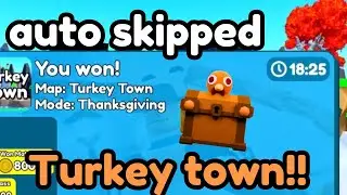 FASTEST WAY To Beat TURKEY TOWN *SOLO* [TOULET TOWER DEFENDS]