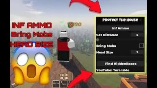 PROTEGE LA CASA DE MONSTRUOS SCRIP |INF AMMO | HIDE SIZE| KILL AURA 🔥| ROBLOX SCRIPT🔥