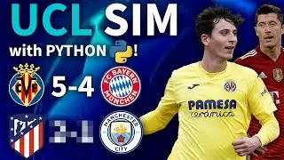 Predicting the Champions League with Python! (21/22)