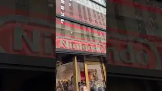 Do you like the Nintendo store in New York?🗽 #asmr #retrogaming #nintendo #newyork #manhattan #usa
