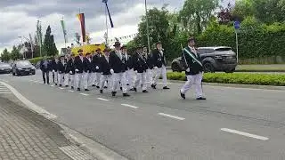 Zapfenstreichabordnung des Bürger-Schützenvereins Geseke 2024 (Freitag)