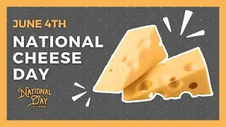 National Cheese Day | June 4th - National Day Calendar