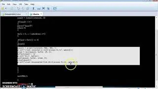 Socket Client-Server program using process-pool.