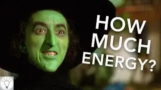 How Much Energy Would MELT The Wicked Witch?! (Wizard Of Oz) (Theory)