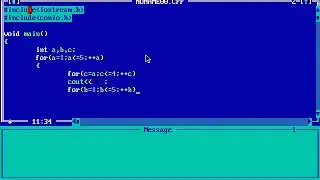 C++ FOR BEGINNERS::::::     HOW TO MAKE PYRAMID IN C++