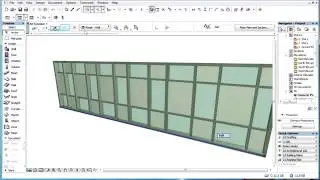 ArchiCAD 17 New Features  062   Overriding surface settings of curtain wall panels and frames   YouT