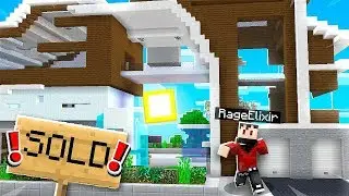 I BOUGHT MY FIRST HOUSE IN MINECRAFT! - Home Decorating with RageElixir