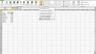 How To Create Names In Adjacent Cells In Microsoft Excel 2010