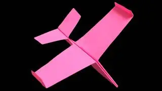 The best paper airplane in the world glider 🌎
