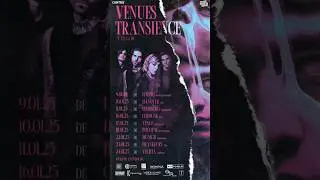 Our TRANSIENCE TOUR starts in early 2025! Get your tickets now! 💜