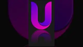 U Text logo Design in CorelDRAW | CorelDRAW tutorial | Graphic Design #coreldraw #vce #logo