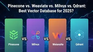 15. Pinecone vs. Weaviate vs. Milvus vs. Qdrant: Best Vector Database for 2025?