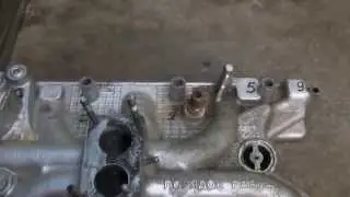 Re-tightening the intake manifold of a GAZ 53