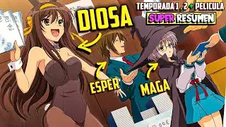 ⚡ELLA TIENE el PODER de UN DIOS pero NO LO SABE❌ HARUHI SUZUMIYA TEMPORADA 1 , 2 + PELICULA