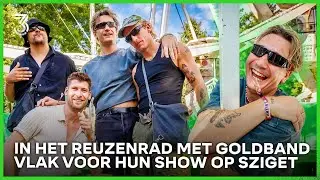 Goldband op Sziget: "Je speelt beter als je niet drinkt, het is leuker als je het wel doet."