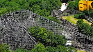 Boss Drone Footage 6K Six Flags St Louis, Missouri