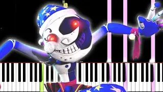 FNAF Security Breach DLC RUIN Trailer Theme - Extended Piano Remix