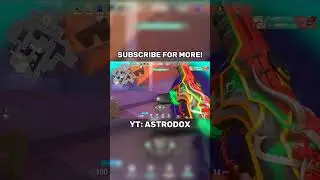 When you whiff but you recover it with an ACE! in Valorant #astrodox #valorant #youtubeshorts