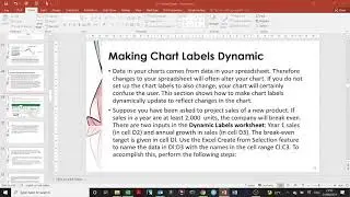 3 Excel Table Feature and Dynamic Chart Title