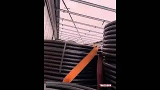 Как закрепить этот груз Загрузили как попало.
