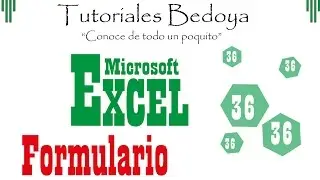 Como hacer un formulario en Microsoft Excel - de una manera mucho más fácil - Tutorial