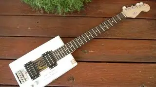 The London - 6 String Cigar Box Guitar