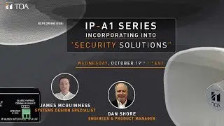 Advanced Insights Series - IP-A1 Series "Incorporating into Security Solutions"
