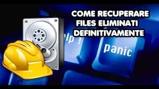 Come recuperare files eliminati definitivamente (Svuotati dal cestino)