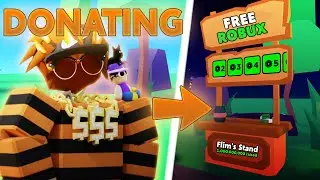 🔴LIVE | 500 Robux Spin the Wheel in Pls Donate! Donating and Raising Robux!